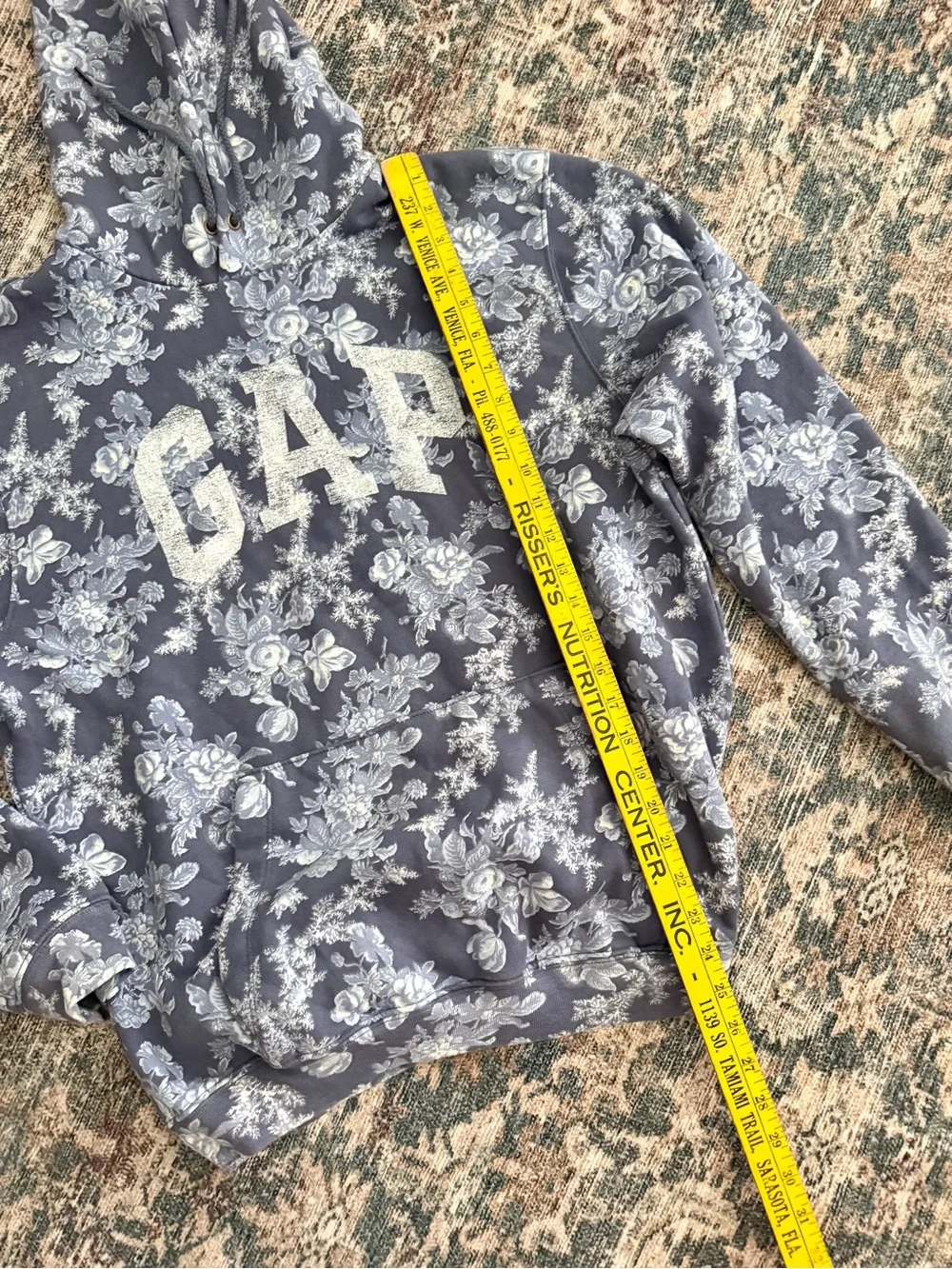 GAP x LoveShackFancy Pullover Hooded Sweater‎ Small
